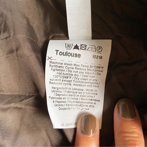 🍂 TOULOUSE GREY HIGH WAIST A-LINE SKIRT! - Picture 13 of 14